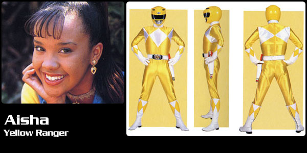 Aisha Campbell, Yellow Power Ranger