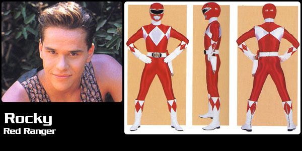 Rocky DeSantos, Red Power Ranger