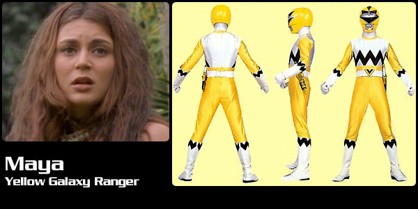 Maya, Yellow Galaxy Ranger