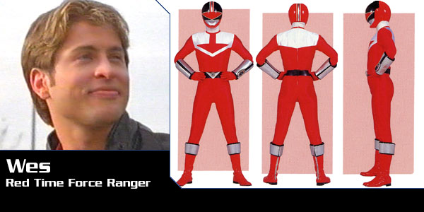Wesley Collins, Red Time Force Ranger