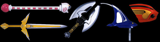 Wild Force Power Weapons