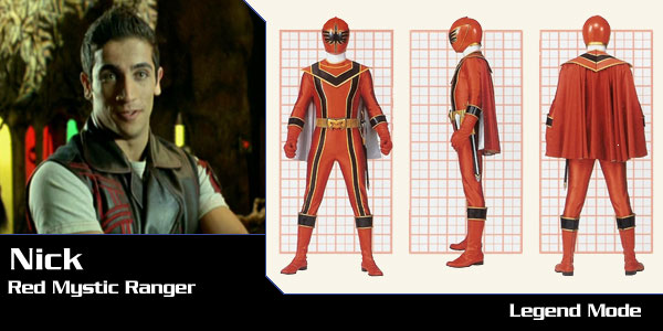 Nick Russell, Red Mystic Ranger