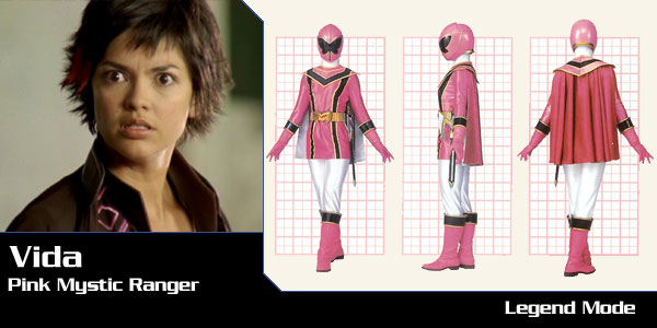 Vida Rocca, Pink Mystic Ranger