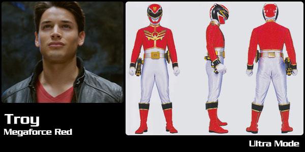 Troy Burrows, Megaforce Red Ranger