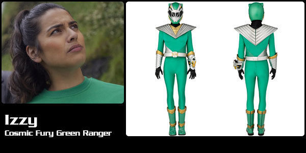 Izzy Garcia, Cosmic Fury Green Ranger
