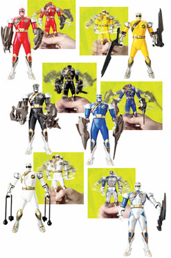 Power Rangers Wild Force - Fall Toys
