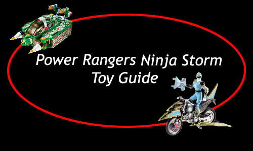Power Rangers Ninja Storm Toy Guide