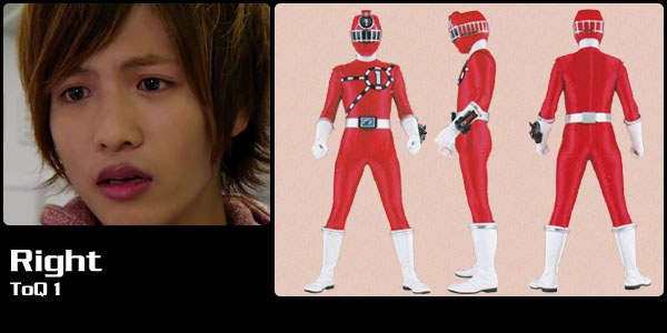 Raito "Right" Suzuki, ToQ 1gou