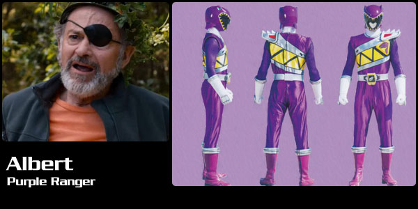 Albert Smith, Dino Charge Purple Ranger.
