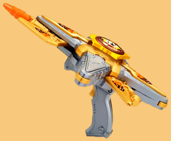 Gold Ninja Battle Morpher Blaster Mode