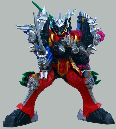 Dino Fury Megazord Warrior Spike Formation