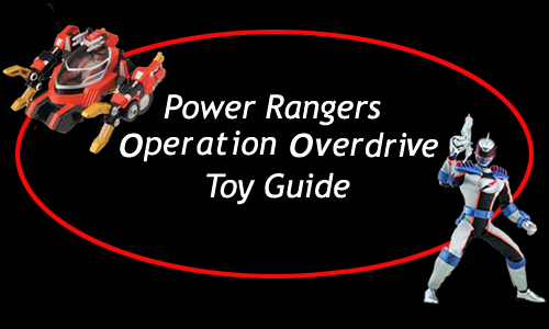 Power Rangers Operation Overdrive Toy Guide
